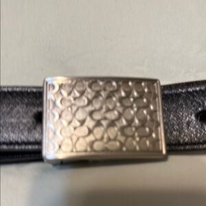Coach monogram belt